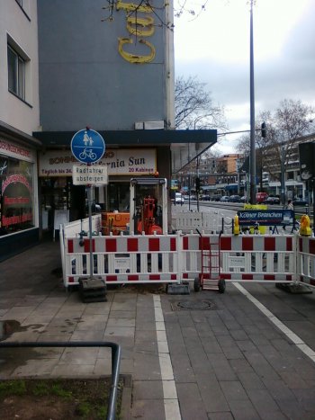Auch in Geisterradelrichtung